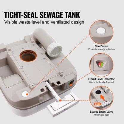 RR PORTABLE TOILET™