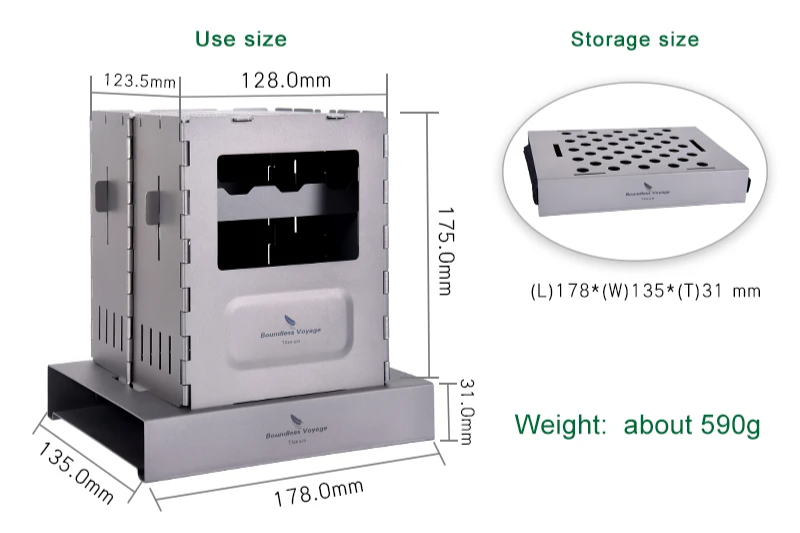 RR COMPACT WOOD STOVE™