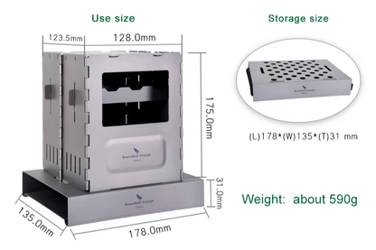 RR COMPACT WOOD STOVE™